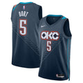 Luguentz Dort Oklahoma City Thunder Unisex 2025/26 Swingman Jersey - Navy - City Edition