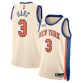 Josh Hart New York Knicks Unisex 2025/26 Jersey - Cream - City Edition