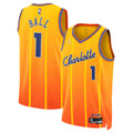 LaMelo Ball Charlotte Hornets Unisex 2025/26 Jersey - Orange - City Edition