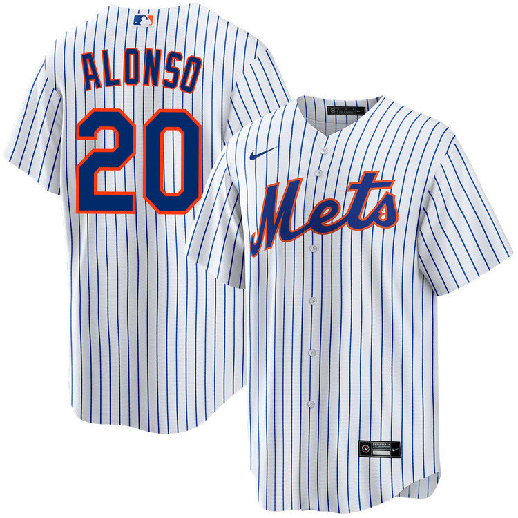 Pete Alonso New York Mets Home Jersey - White