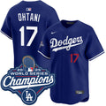 Shohei Ohtani Los Angeles Dodgers Alternate Royal Limited 2025 World Series Champions Jersey - Royal