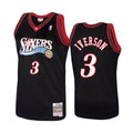Allen Iverson Philadelphia 76ers Mitchell & Ness Hardwood Classics 1997/98 Jersey - Black