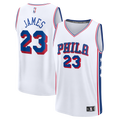LeBron James Philadelphia 76ers Unisex Jersey - Association Edition - White