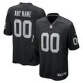 Custom Las Vegas Raiders Jersey - Black