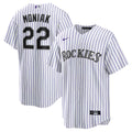 Mickey Moniak Colorado Rockies Home Jersey - White