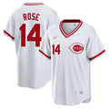Pete Rose Cincinnati Reds Throwback Jersey - White