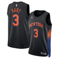 Josh Hart New York Knicks Unisex Jersey - Statement Edition - Black
