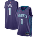LaMelo Ball Charlotte Hornets Unisex Jersey - Statement Edition - Purple