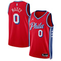 Tyrese Maxey Philadelphia 76ers Unisex Jersey - Statement Edition - Red