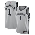 Victor Wembanyama San Antonio Spurs Unisex Jersey - Statement Edition - Silver
