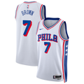 Jaylen Brown Philadelphia 76ers Unisex Jersey - Association Edition - White