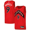 RJ Barrett Toronto Raptors Unisex Swingman Player Jersey - Icon Edition - Red
